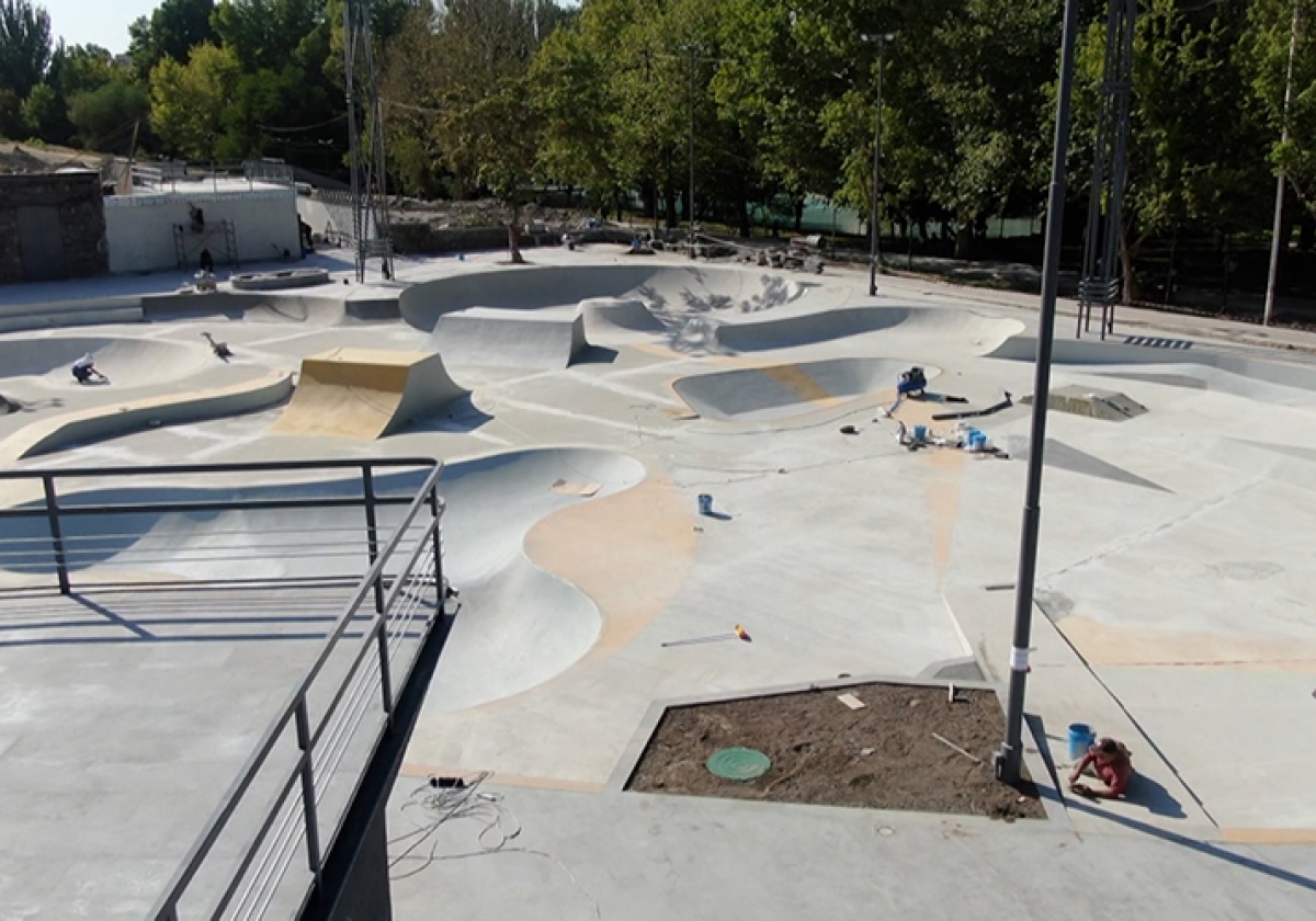 Երևանի սքեյթ-պարկի շինարարությունն ավարտական փուլում է