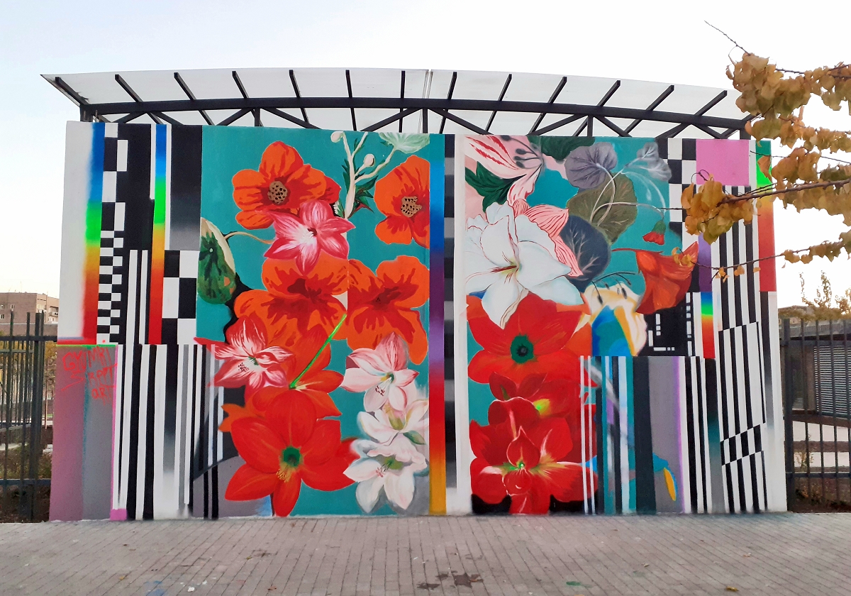 Ծաղկային սթրիտ արտ