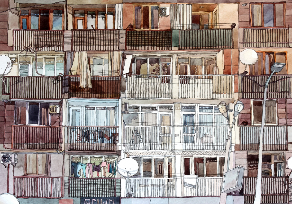 Աննա Չերկաշևա․ «Հենց այդ պահին ինչ տեսնում եմ, նկարում եմ»