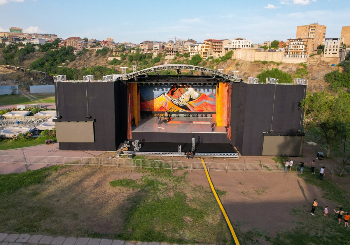 Բացօթյա բալետ՝ Թումոյի այգում