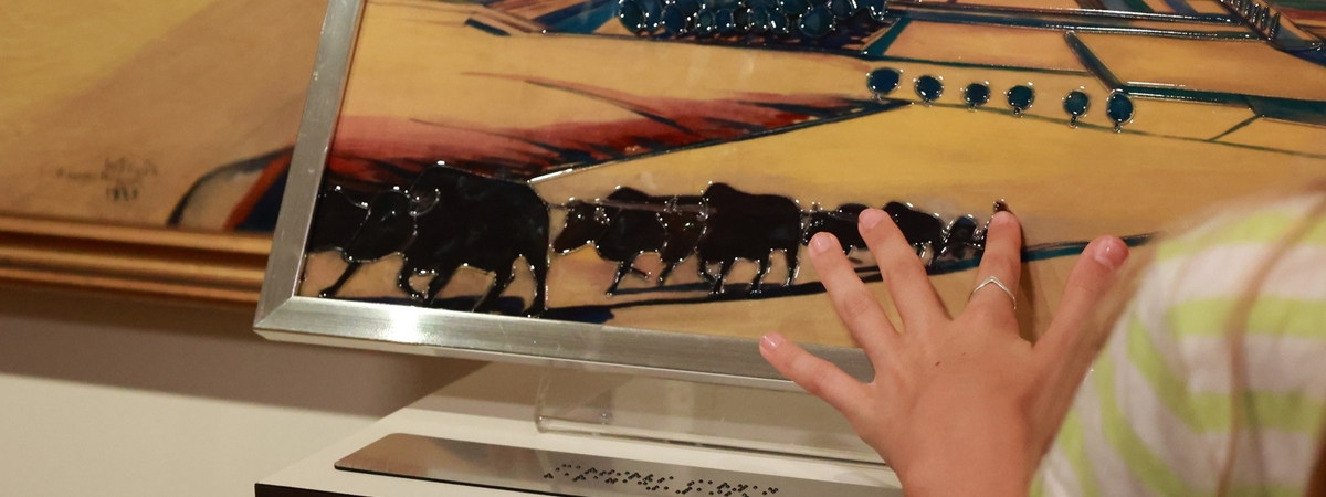 «Խոսող կտավներ». տեսնել ձեռքերով