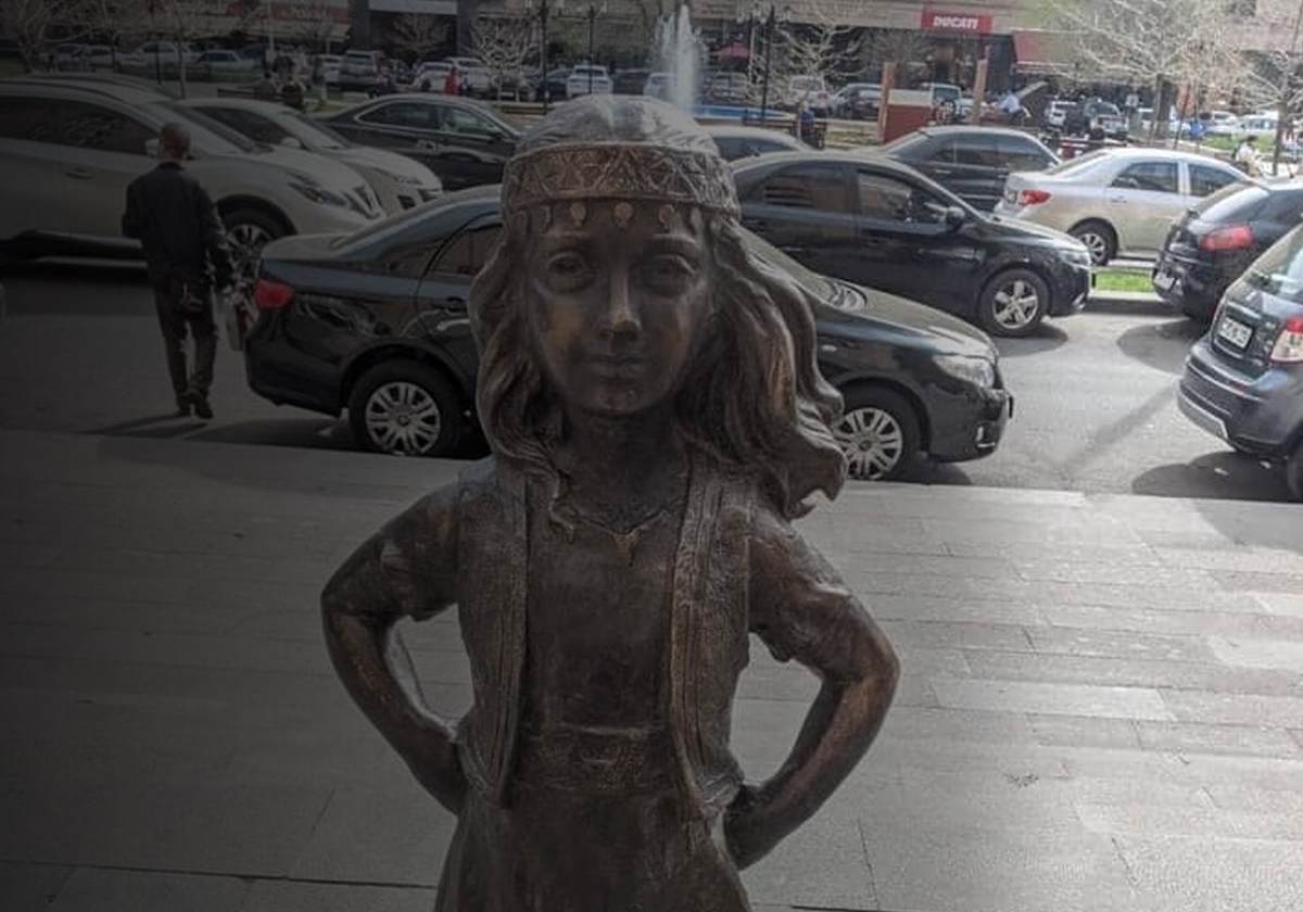 «Անվախ աղջիկ». նոր քանդակ Երևանում